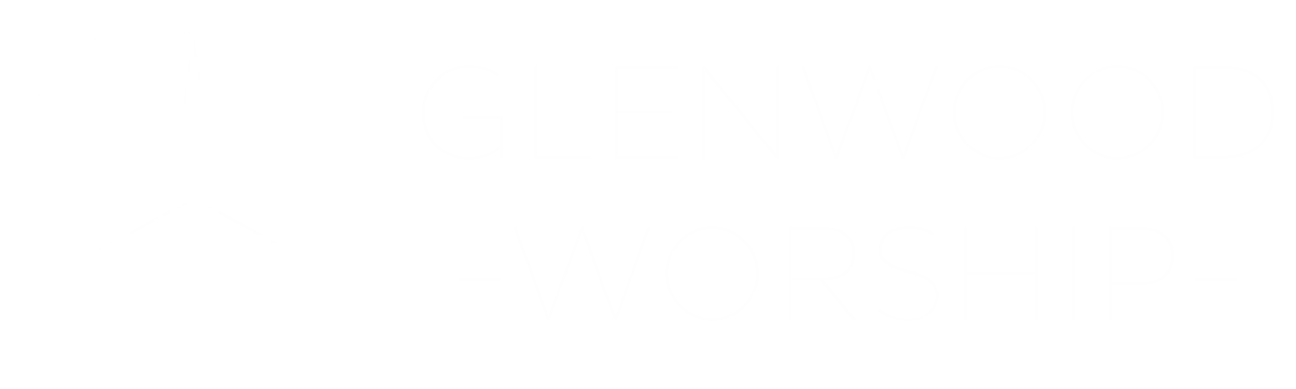 Glenwood Logo Main - White Transparent